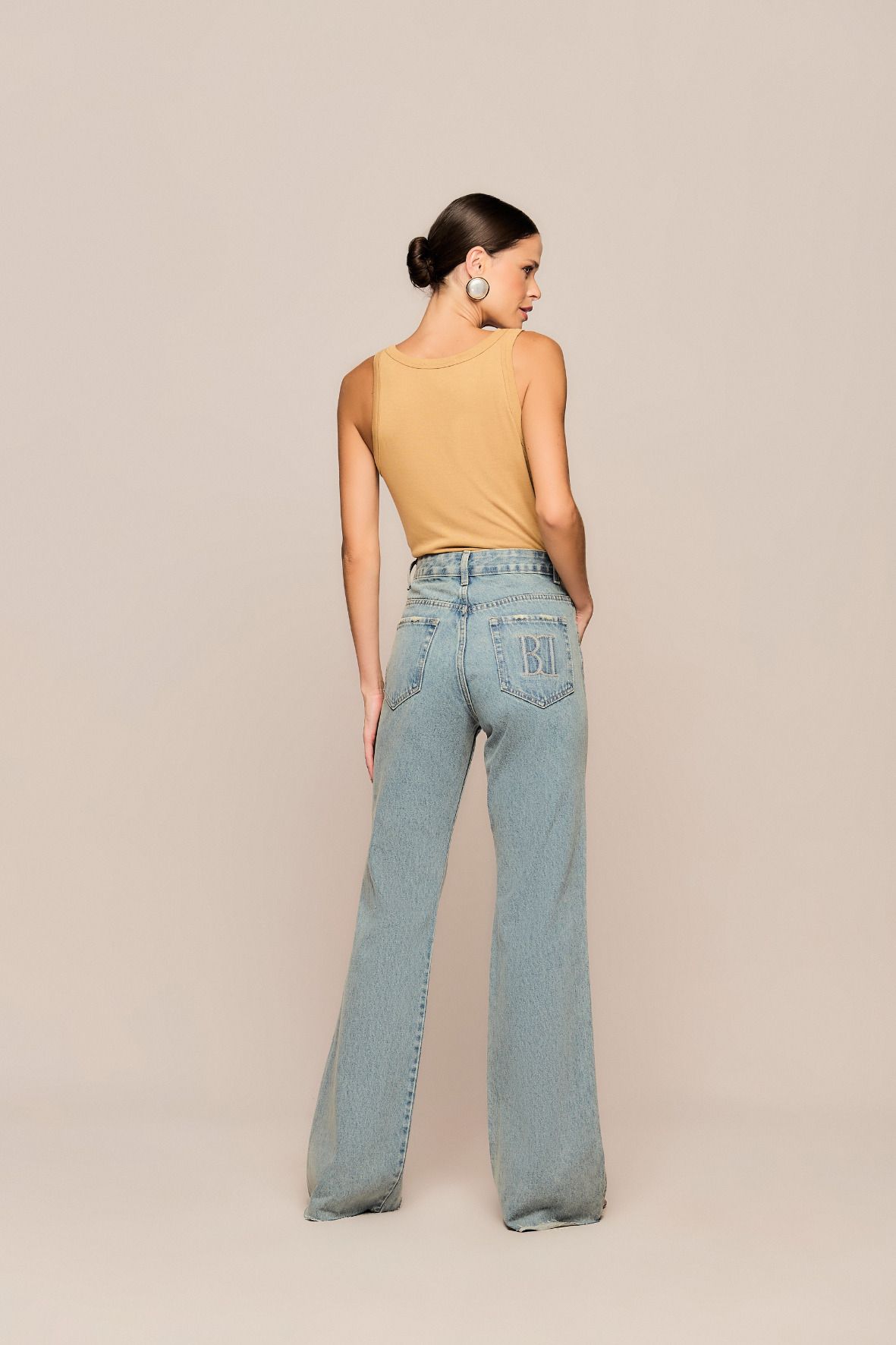 CALCA FELIPA JEANS CLARO