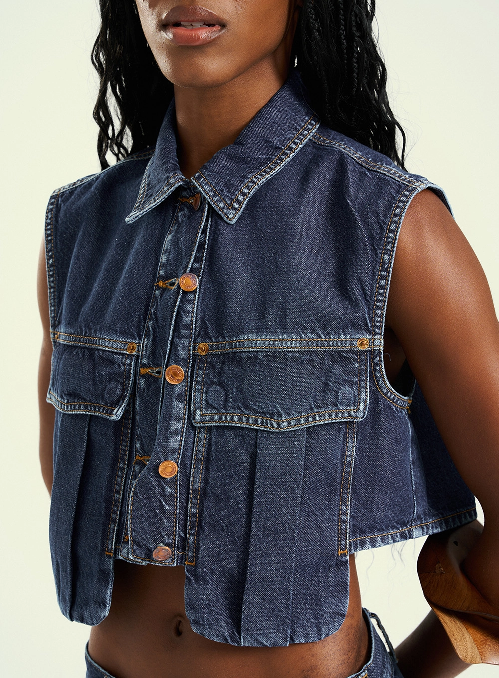 TOP JEANS INDIGO
