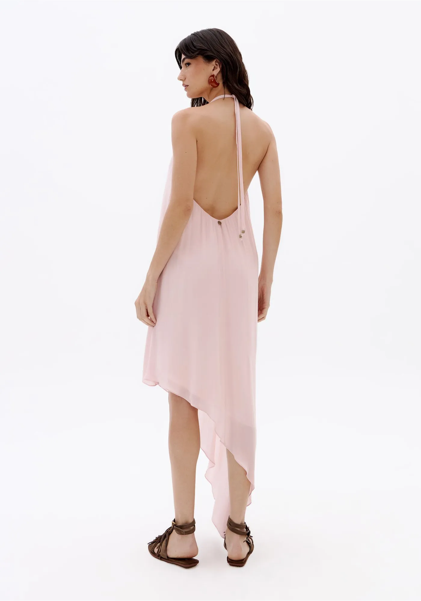 VESTIDO SUPER MIDI FRENTE UNICA