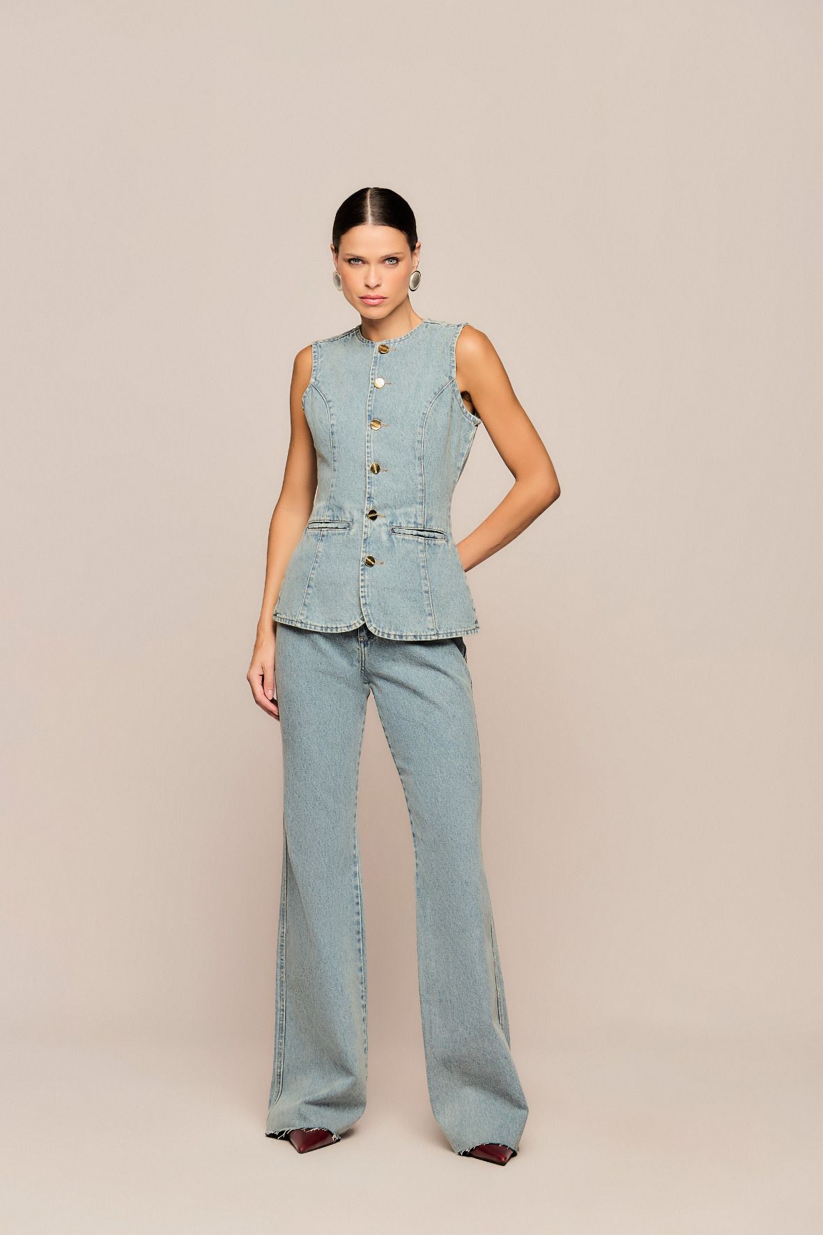 COLETE THAISA JEANS CLARO