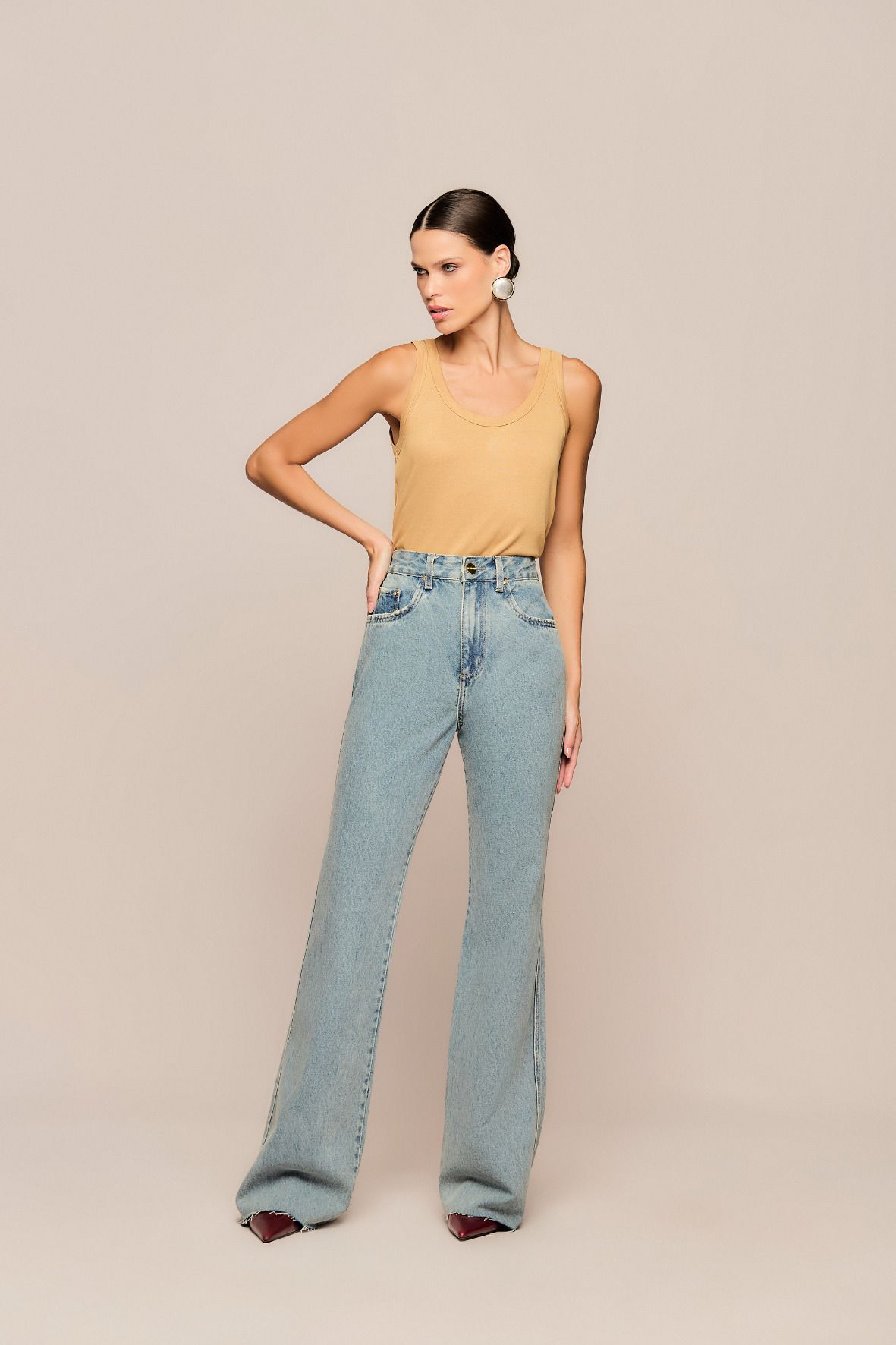 CALCA FELIPA JEANS CLARO