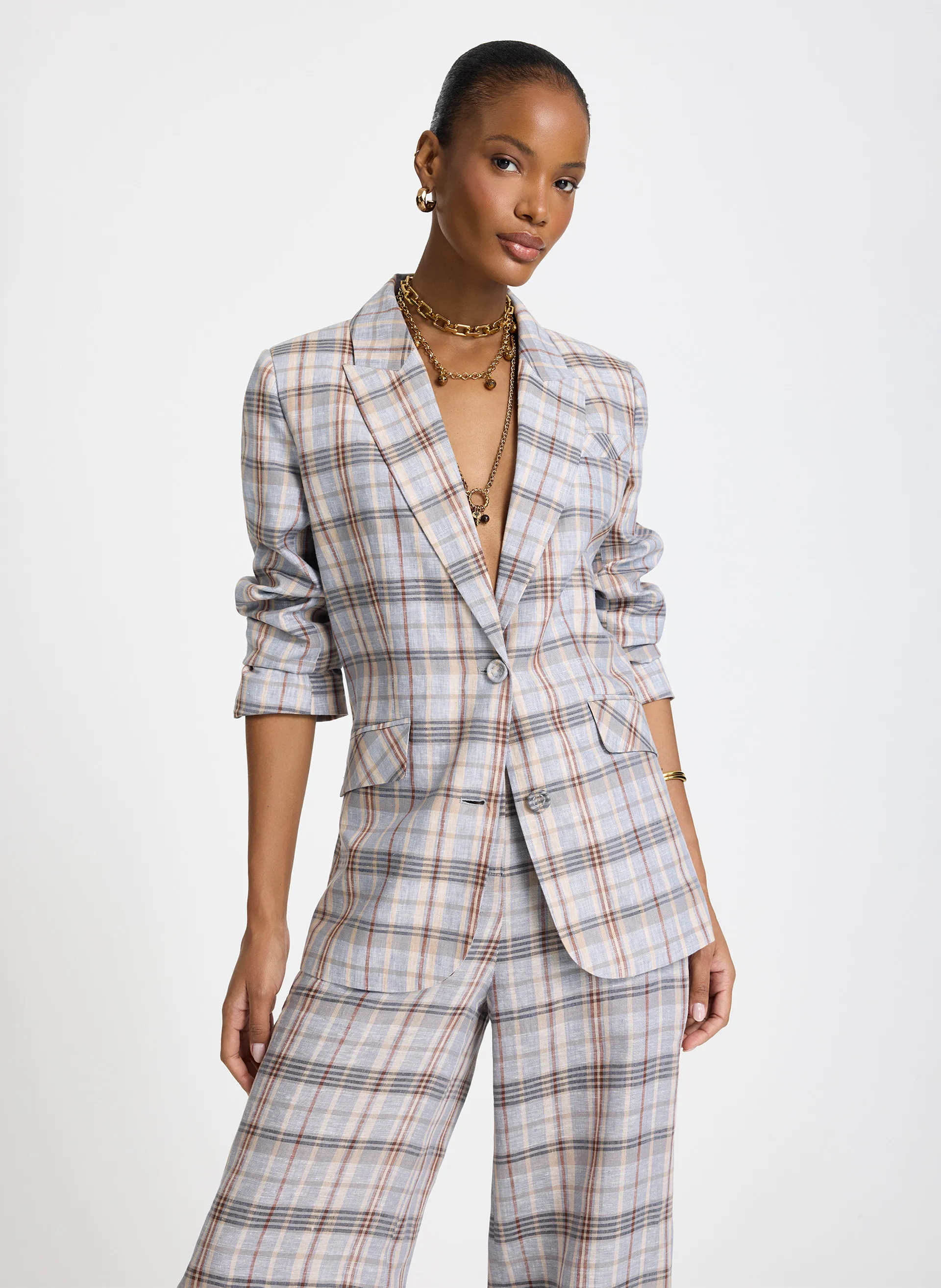 BLAZER SOPHIE XADREZ
