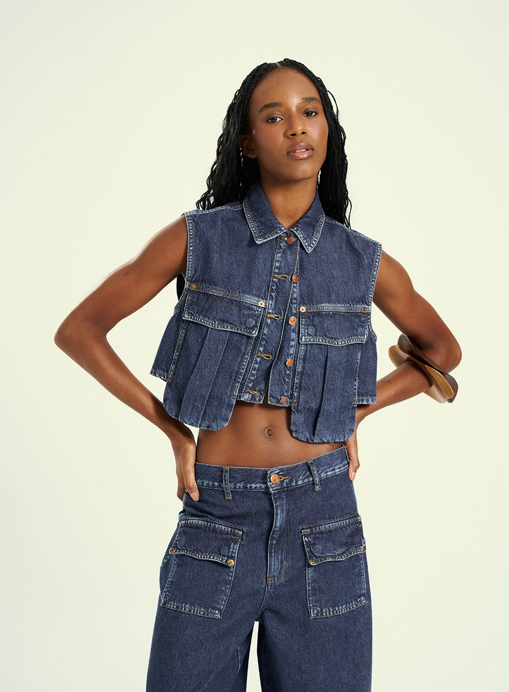 TOP JEANS INDIGO