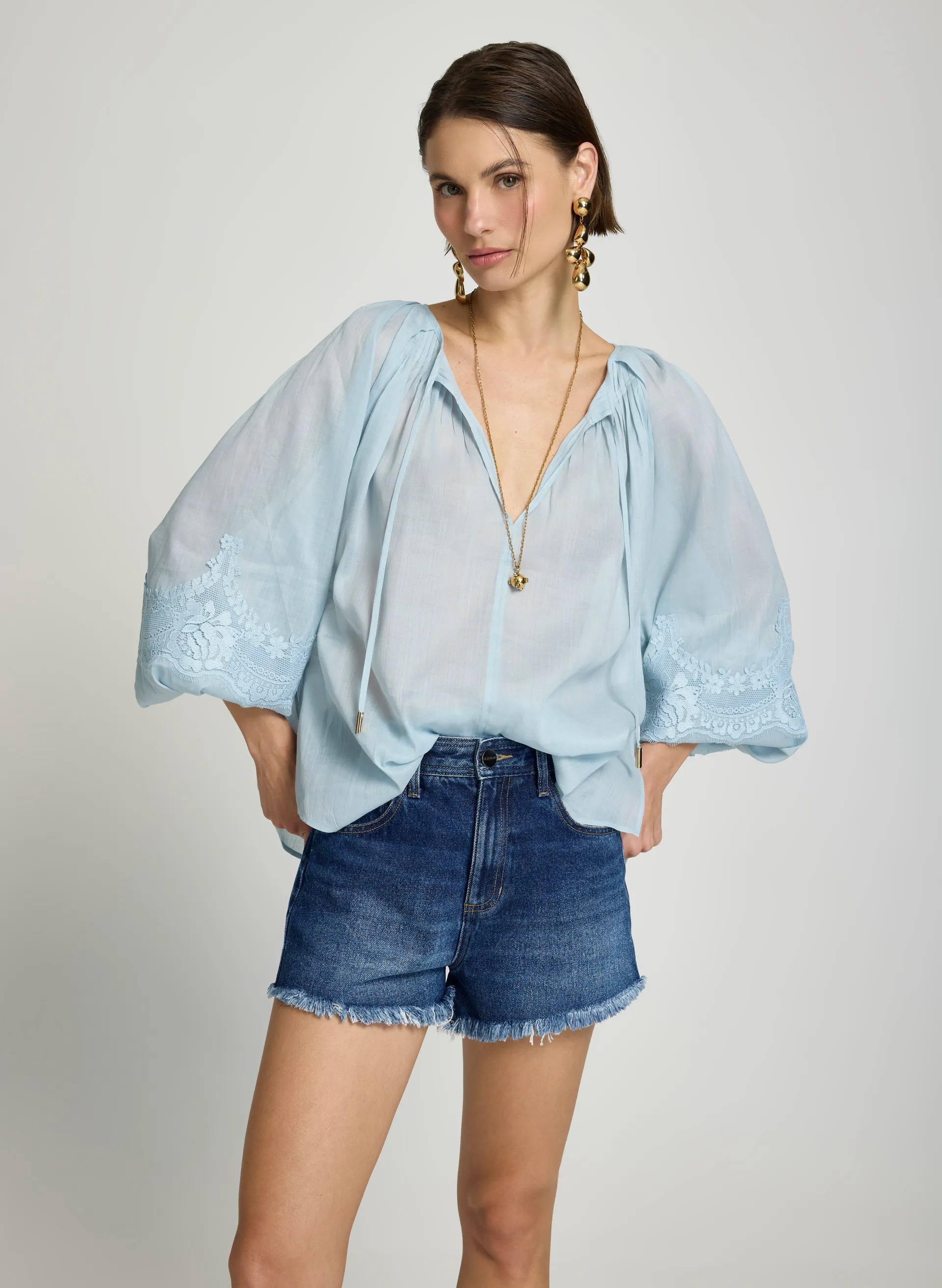 BLUSA MARIAH RENDA